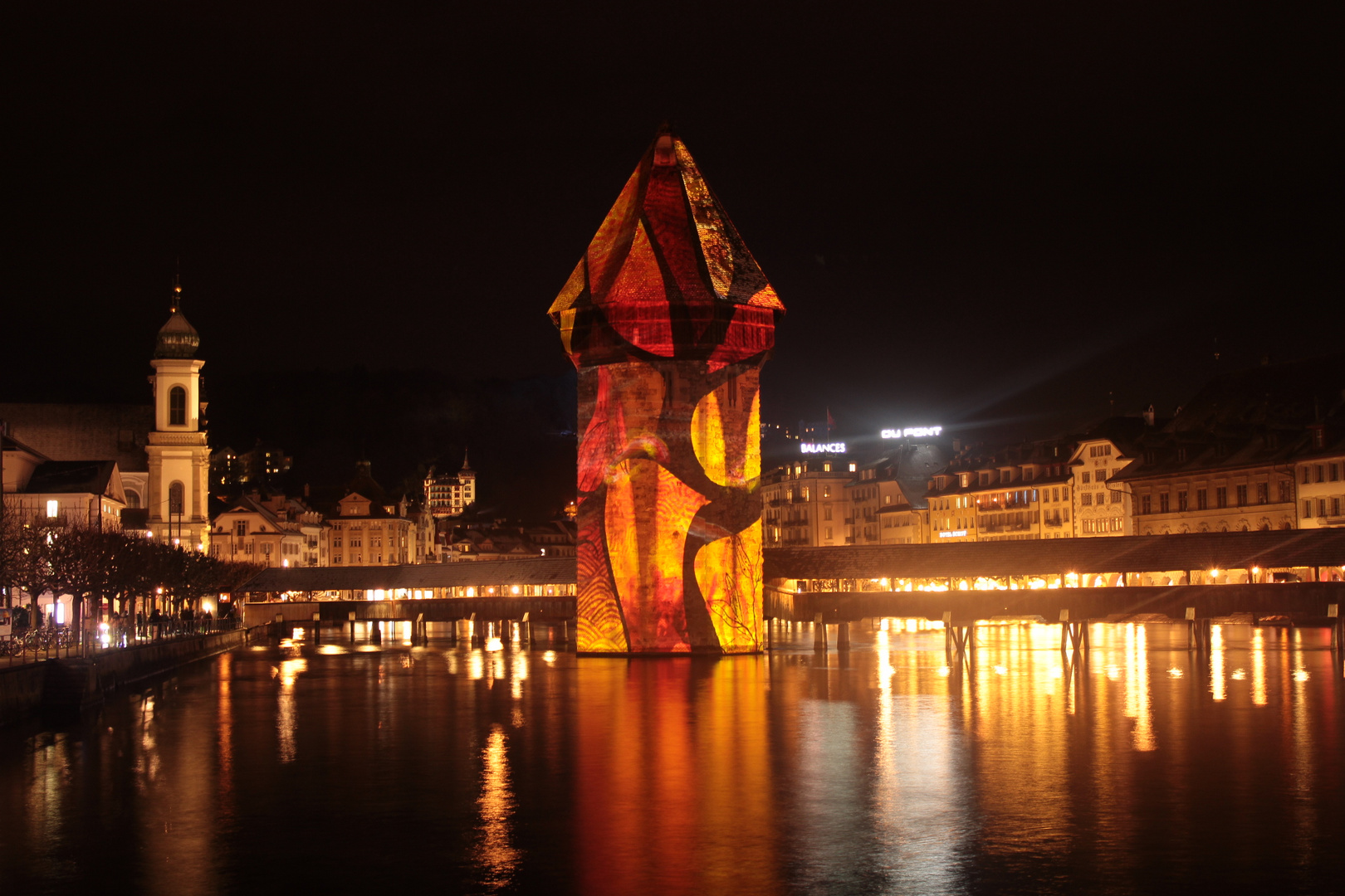 Lichtfestival in Luzern