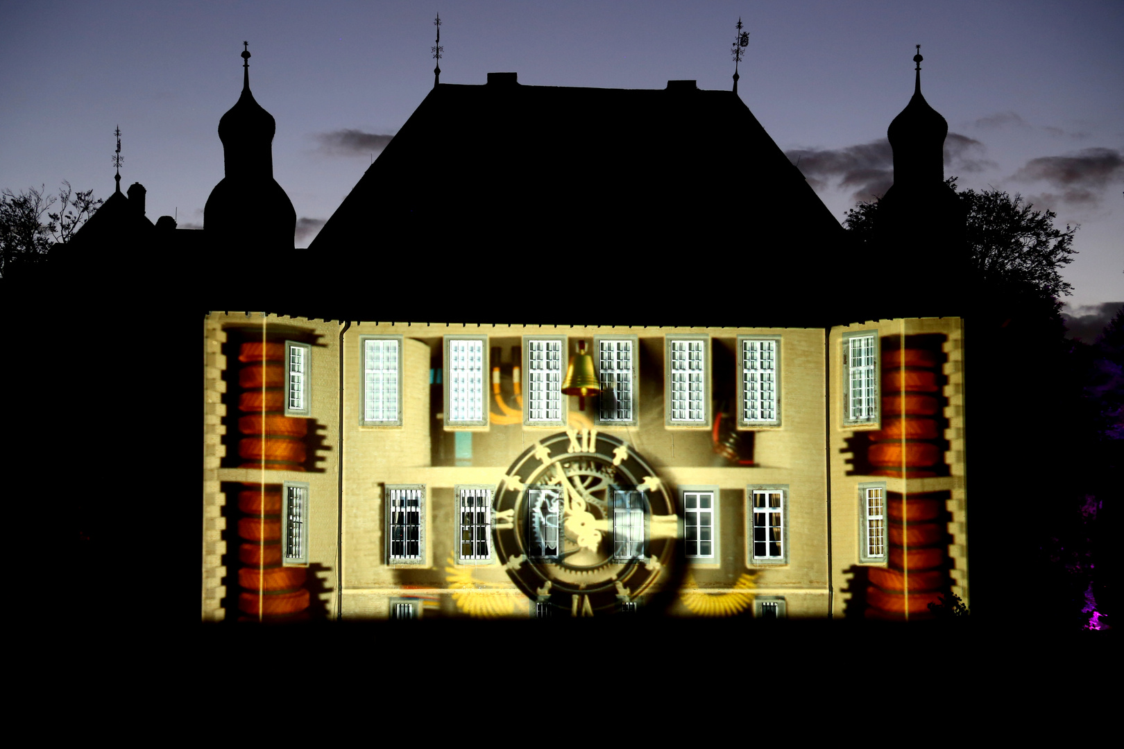 Lichtfestival Schloß Dyck 2019 #1