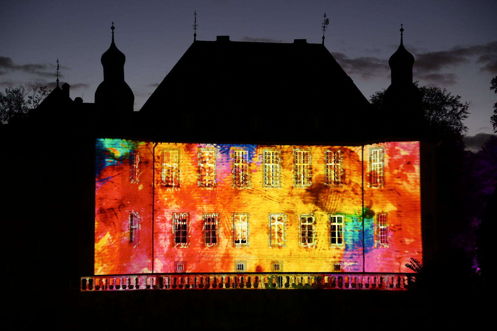 Lichtfestival Schloß Dyck 2019 #3