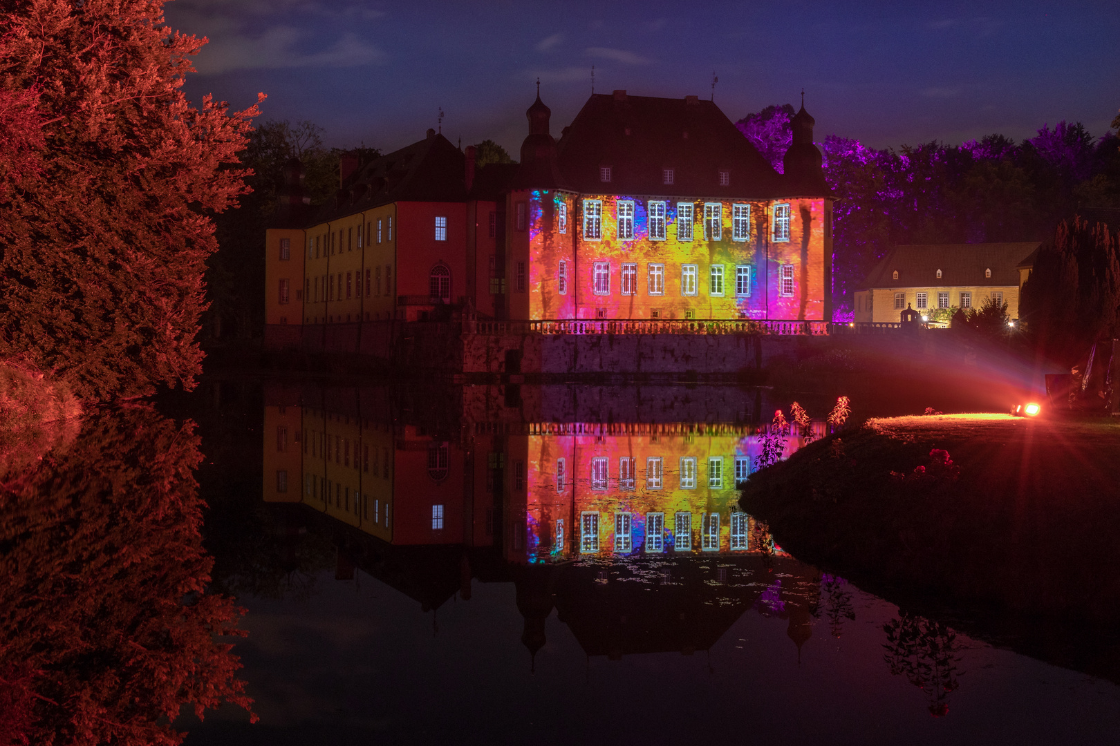 Lichtfestival Schloss Dyck 2019