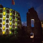 Lichtgespinste, 3D-Videomapping, Burg Hayn, Dreieich, Martin Böttcher und Corinna Zürcher