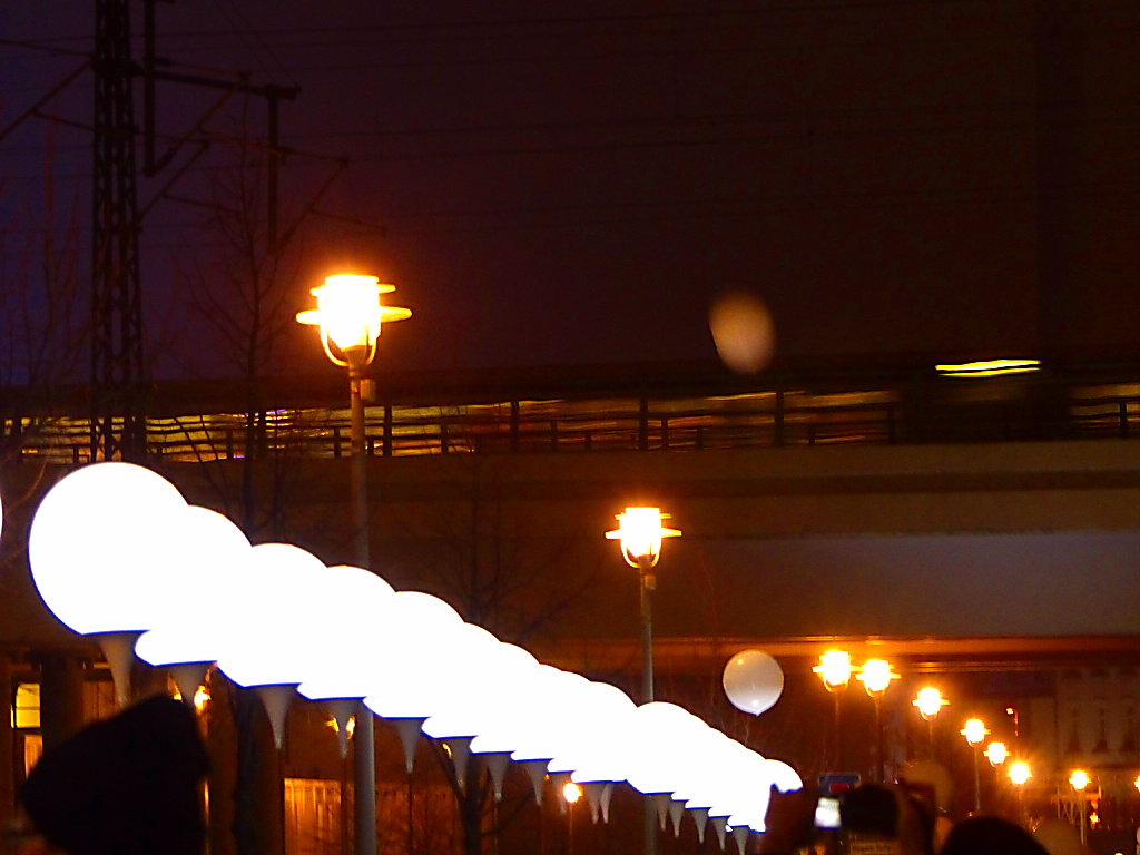 Lichtgrenze 25 Jahre Mauerfall