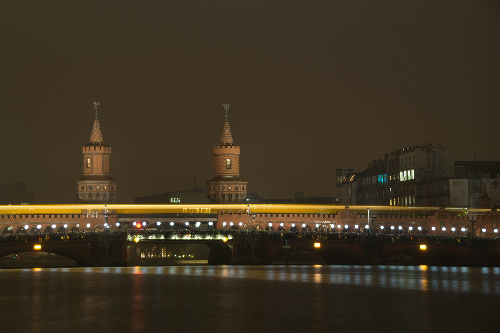 Lichtgrenze Oberbaumbrücke