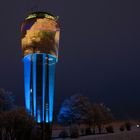 Lichtinstallation Altdorfer Wasserturm