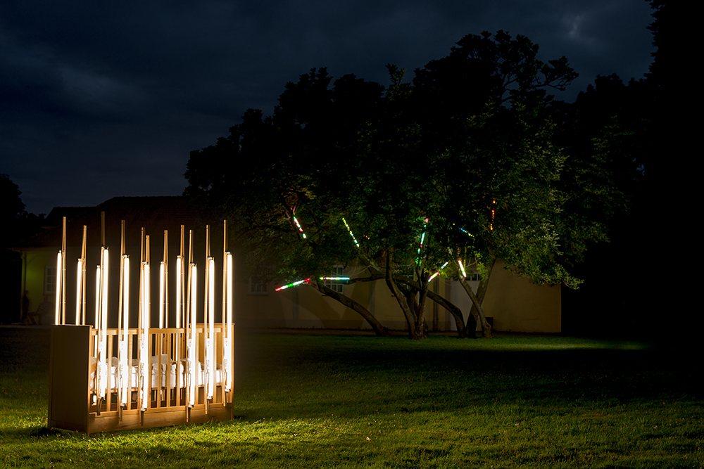 Lichtinstallation by Pat Kramer