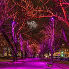 Lichtinstallation im Kunstareal München