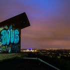 Lichtkanone auf der Halde Rungenberg