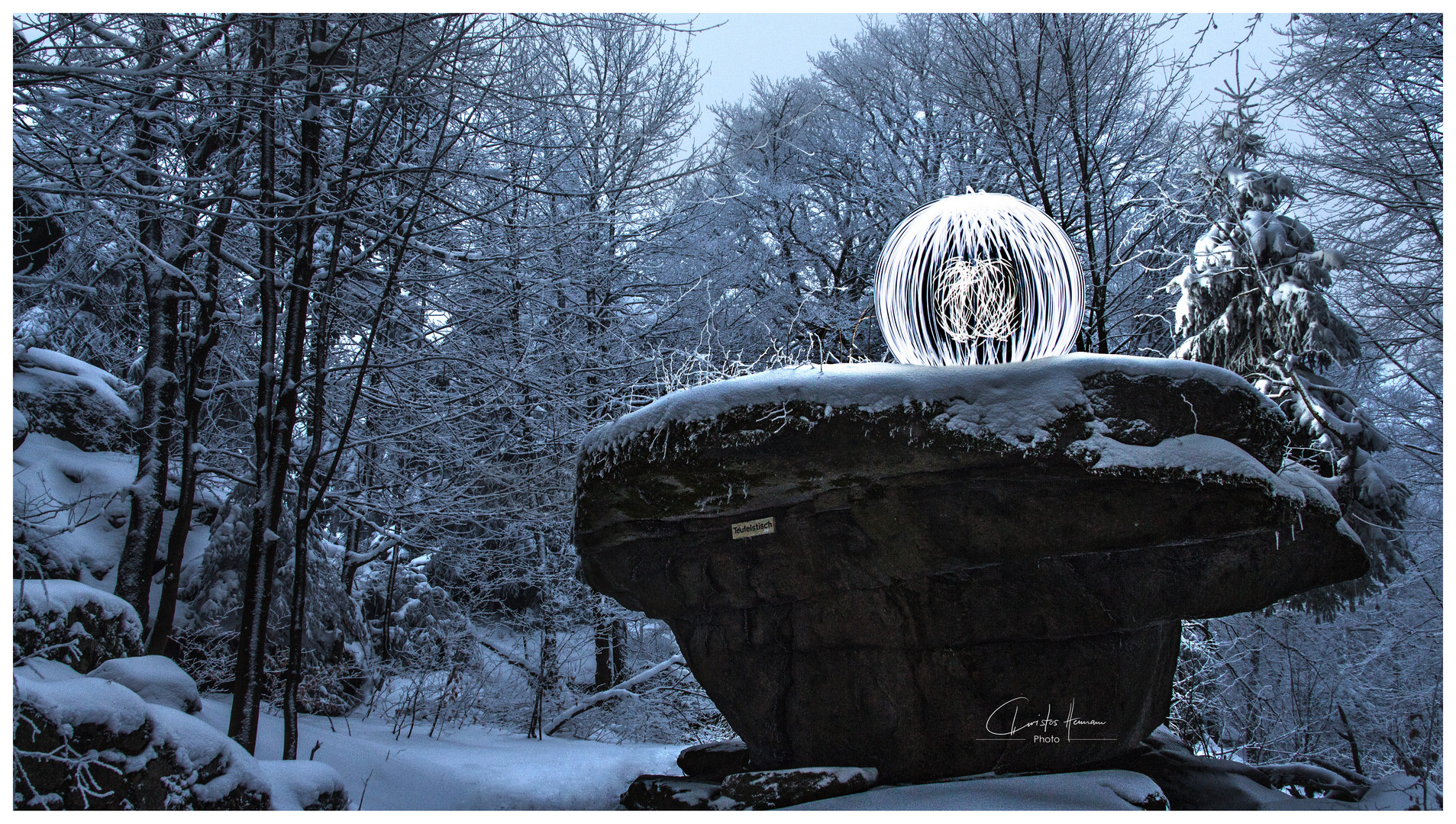 LIchtkugel am Waldstein