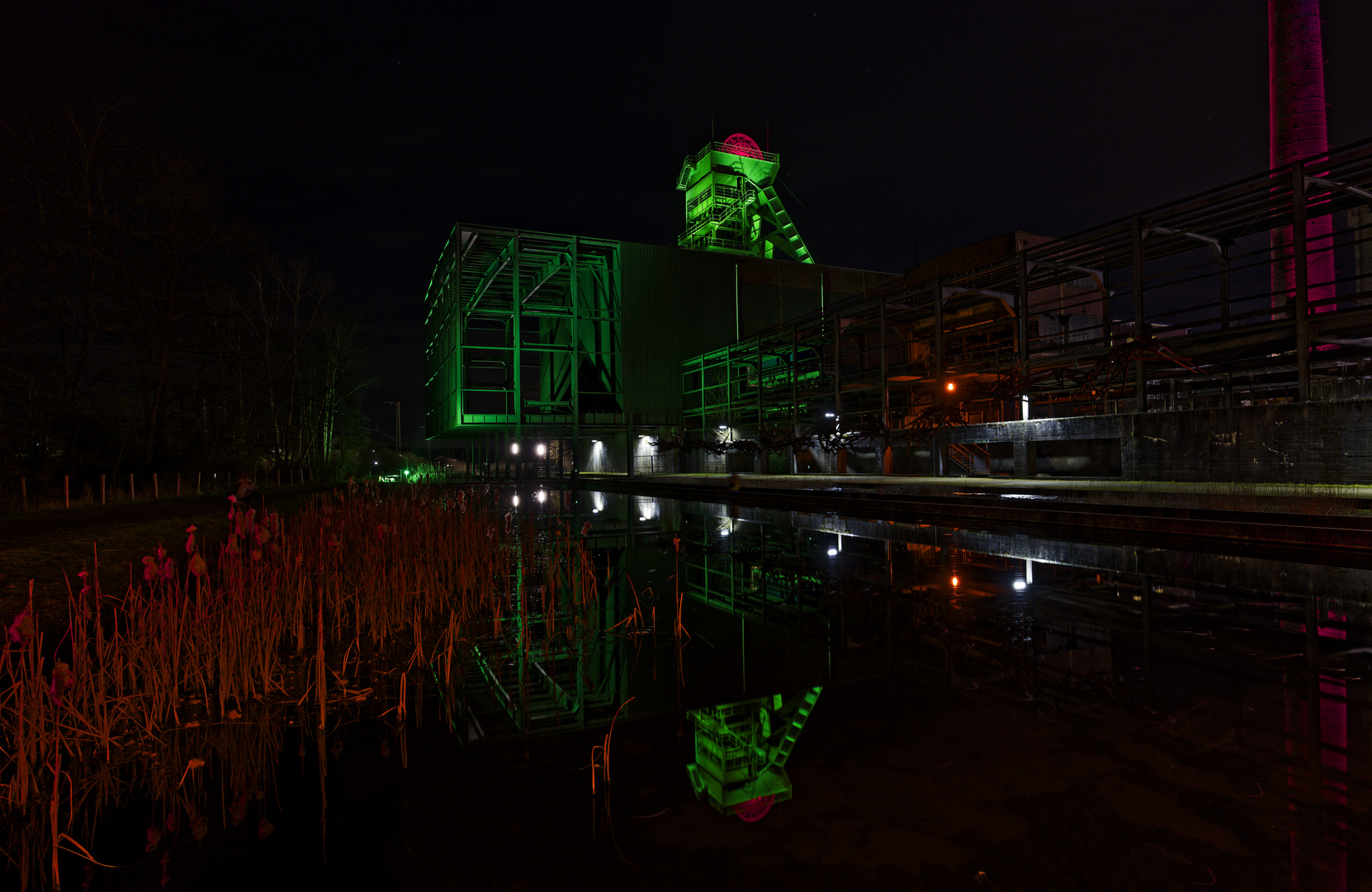 Lichtkunst am Erlebnisort Reden