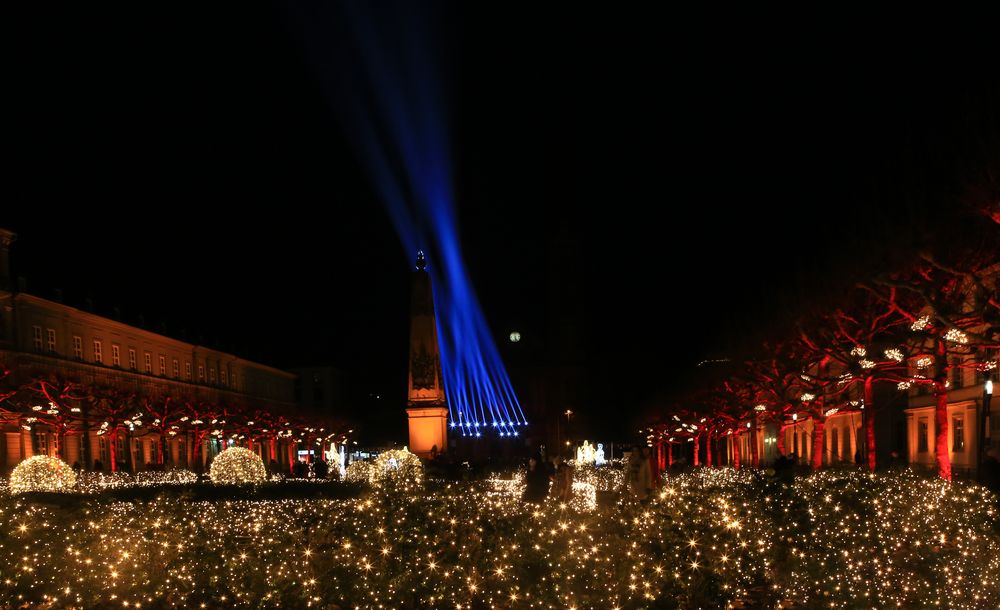 Lichtkunst am Luisenplatz