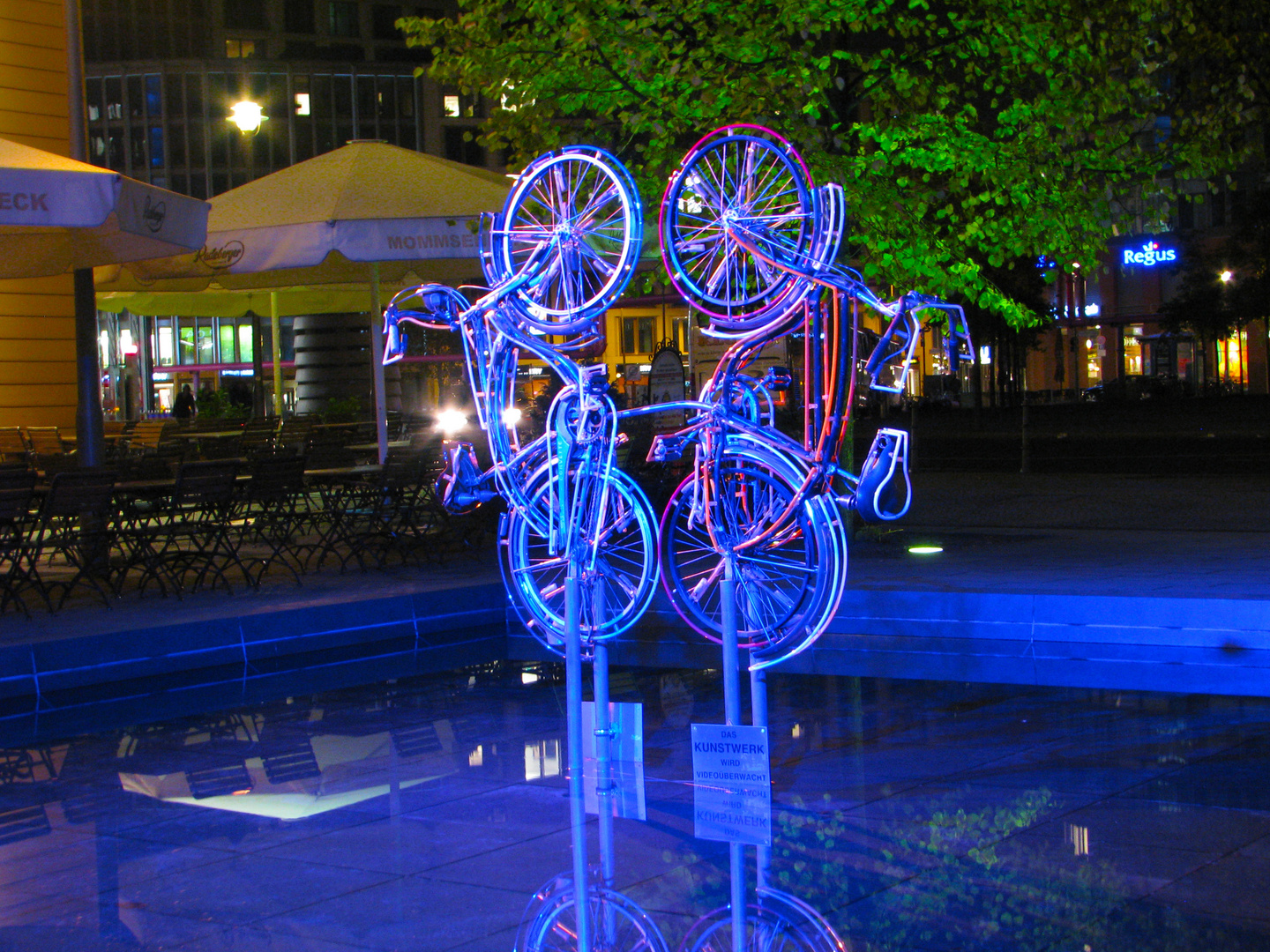 Lichtkunst in Berlin, Potsdamer Platz