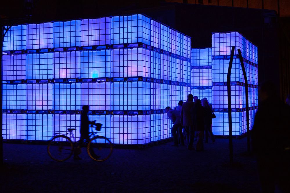 Lichtkunstfestival "Twilight Zone" Duisburg