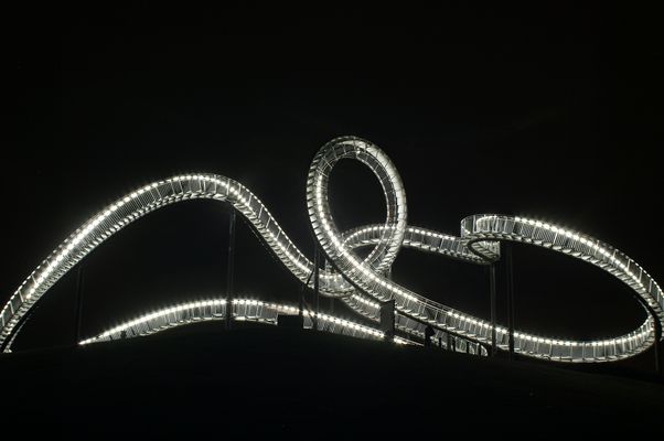 Lichtkurven am Angerpark