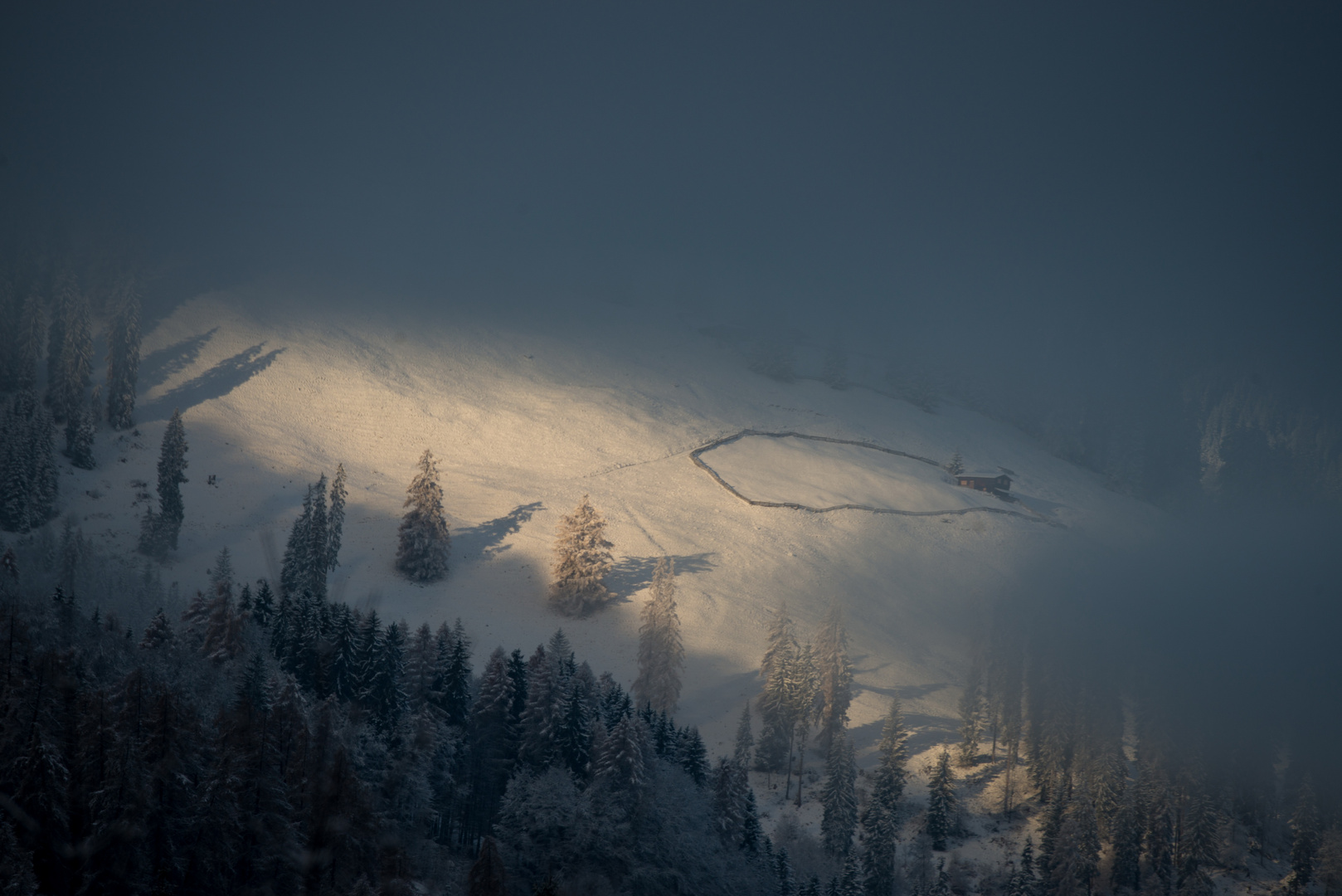 Lichtloch im Prättigau