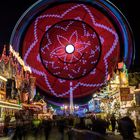 Lichtmalerei auf dem Hamburger Dom