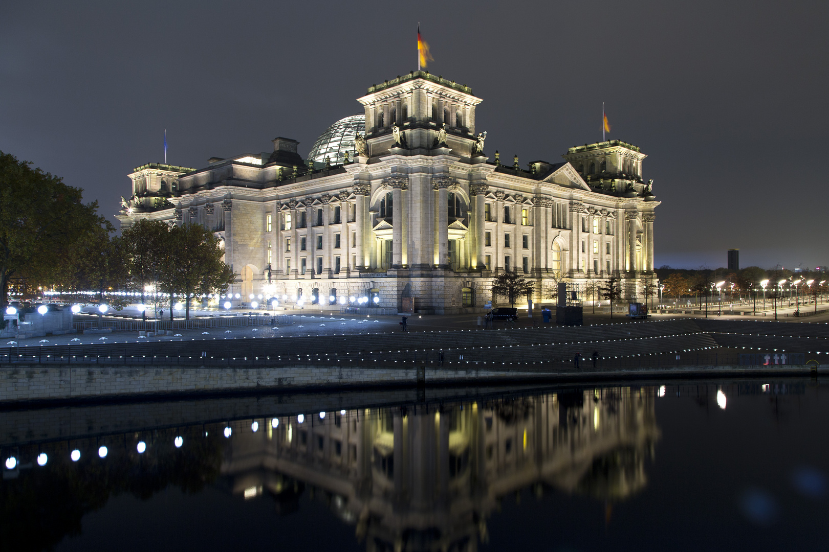 Lichtmauer 25 Jahre Mauerfall 1