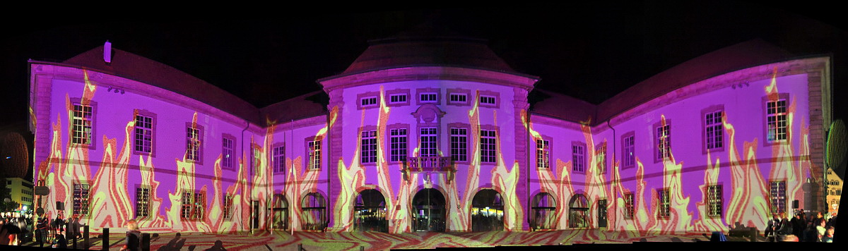 Lichtprojektion II am Amtsgericht Esslingen