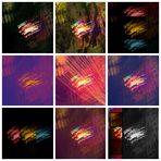 Lichtreflexionen Collage