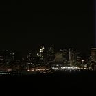 Lichtsäulen am WTC
