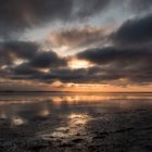 Lichtschauspiel am Wattenmeer