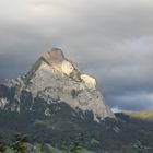 Lichtschein am Berg