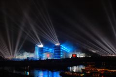 Lichtsinfonie HBhf-Eröffnung Berlin