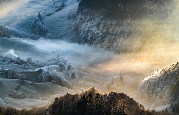 Lichtspektakel im Limmerntal