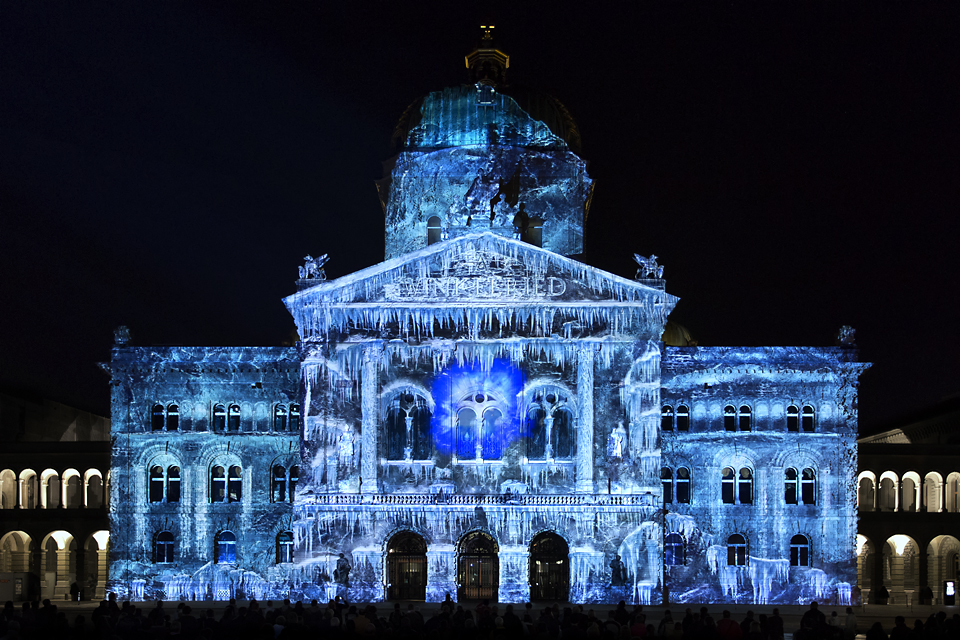 Lichtspektakel "Rendez-vous Bundesplatz" 2013 - 3