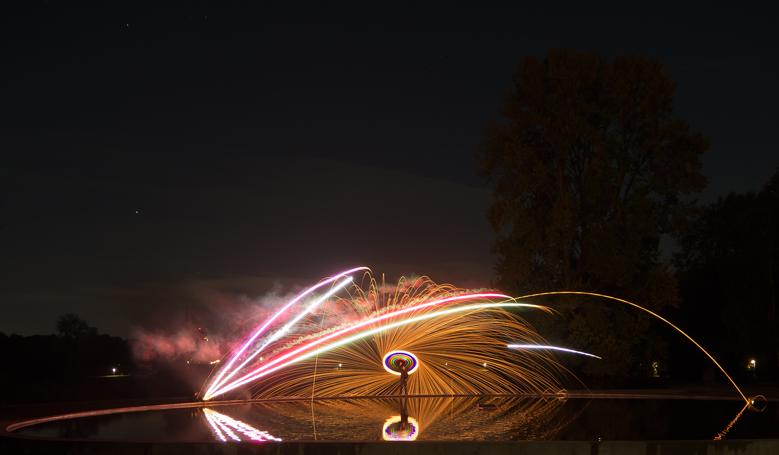 Lichtspektakel von Olaf Schieche