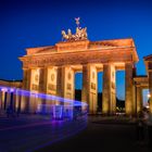 Lichtspiel am Brandenburger Tor