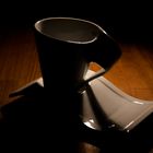 Lichtspiel am Kaffetisch