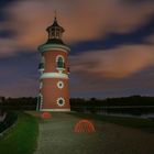 Lichtspiel am Leuchtturm Moritzburg