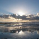 Lichtspiel am Strand von St. Peter Ording