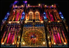 Lichtspiel am Straßburger Münster