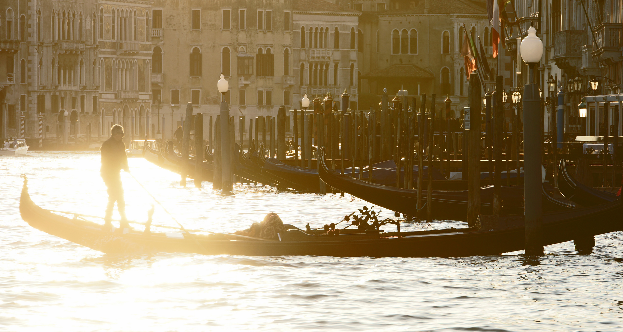 Lichtspiel an Canale Grande