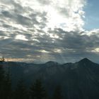 Lichtspiel auf der Rinnerpspitz