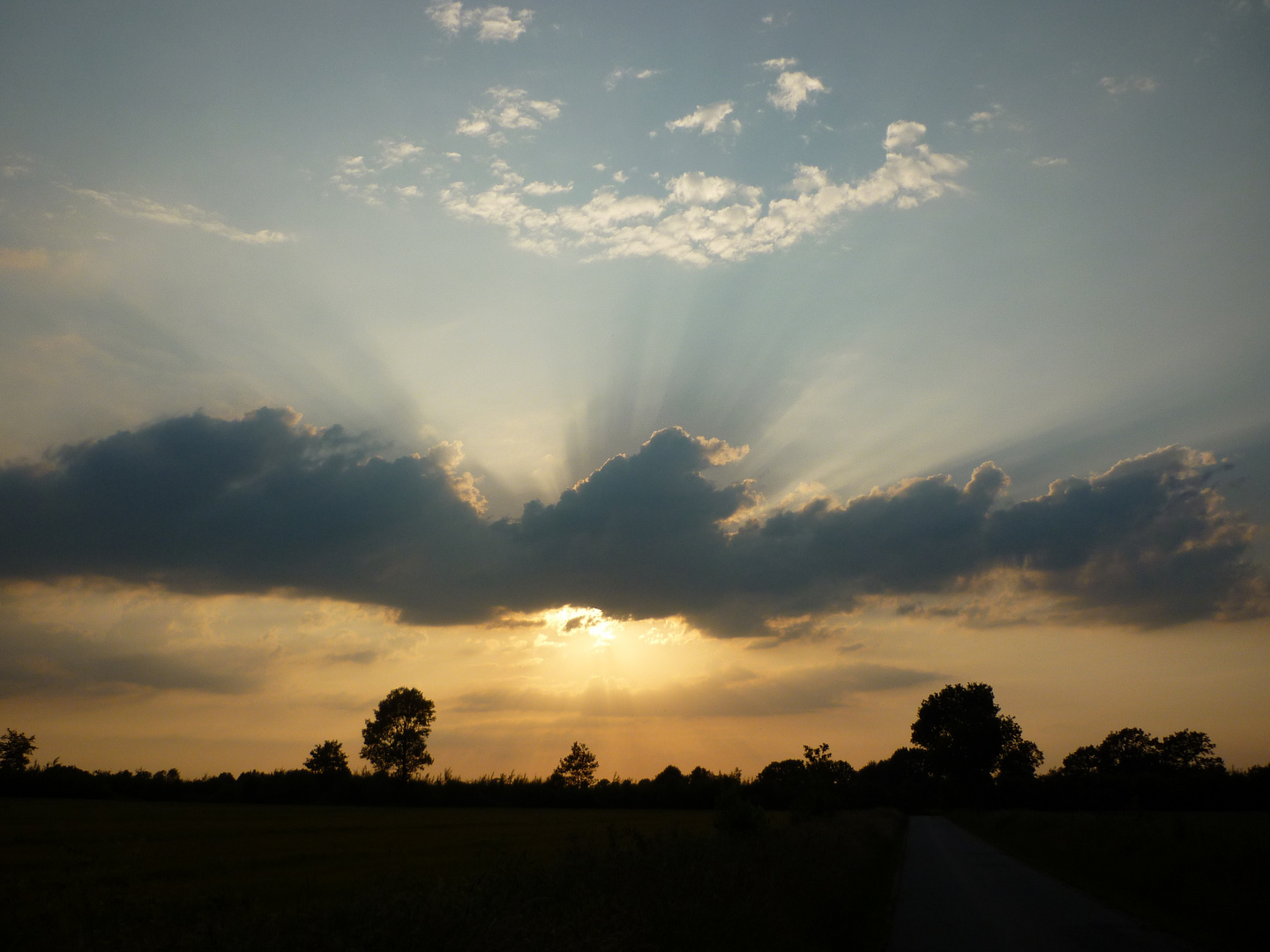 Lichtspiel der Sonne