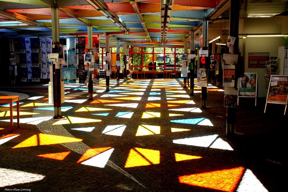 Lichtspiel Foyer Uni Konstanz Foto &amp; Bild fenster, licht