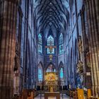 Lichtspiel im Freiburger Münster