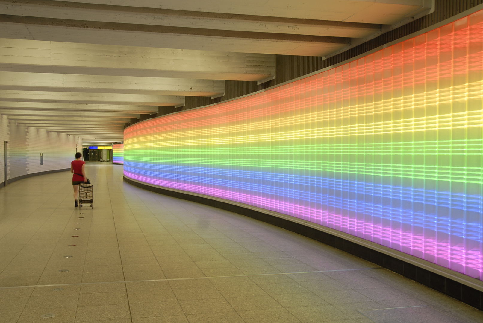 Lichtspiel im Hbf Essen