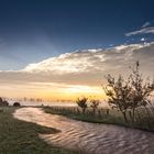 Lichtspiel in den Wolken