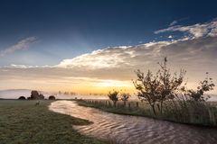 Lichtspiel in den Wolken