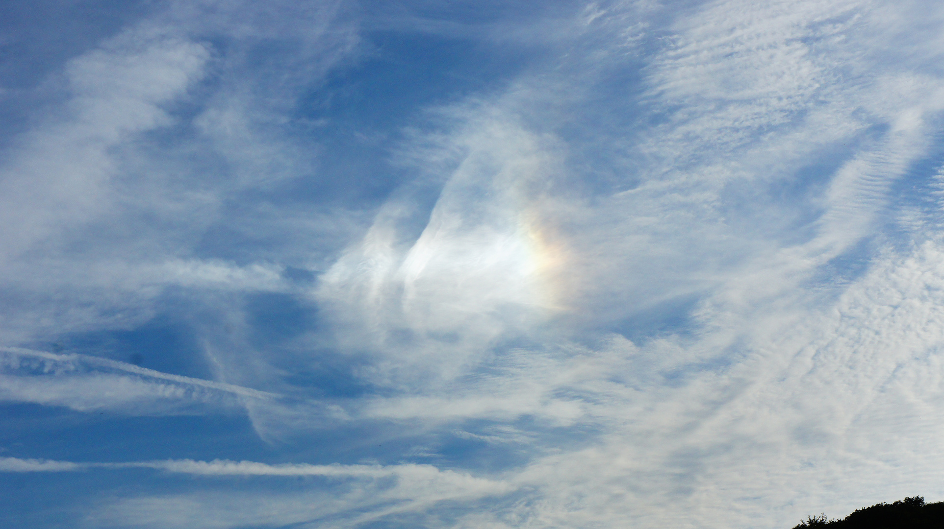 Lichtspiel mit den Wolken