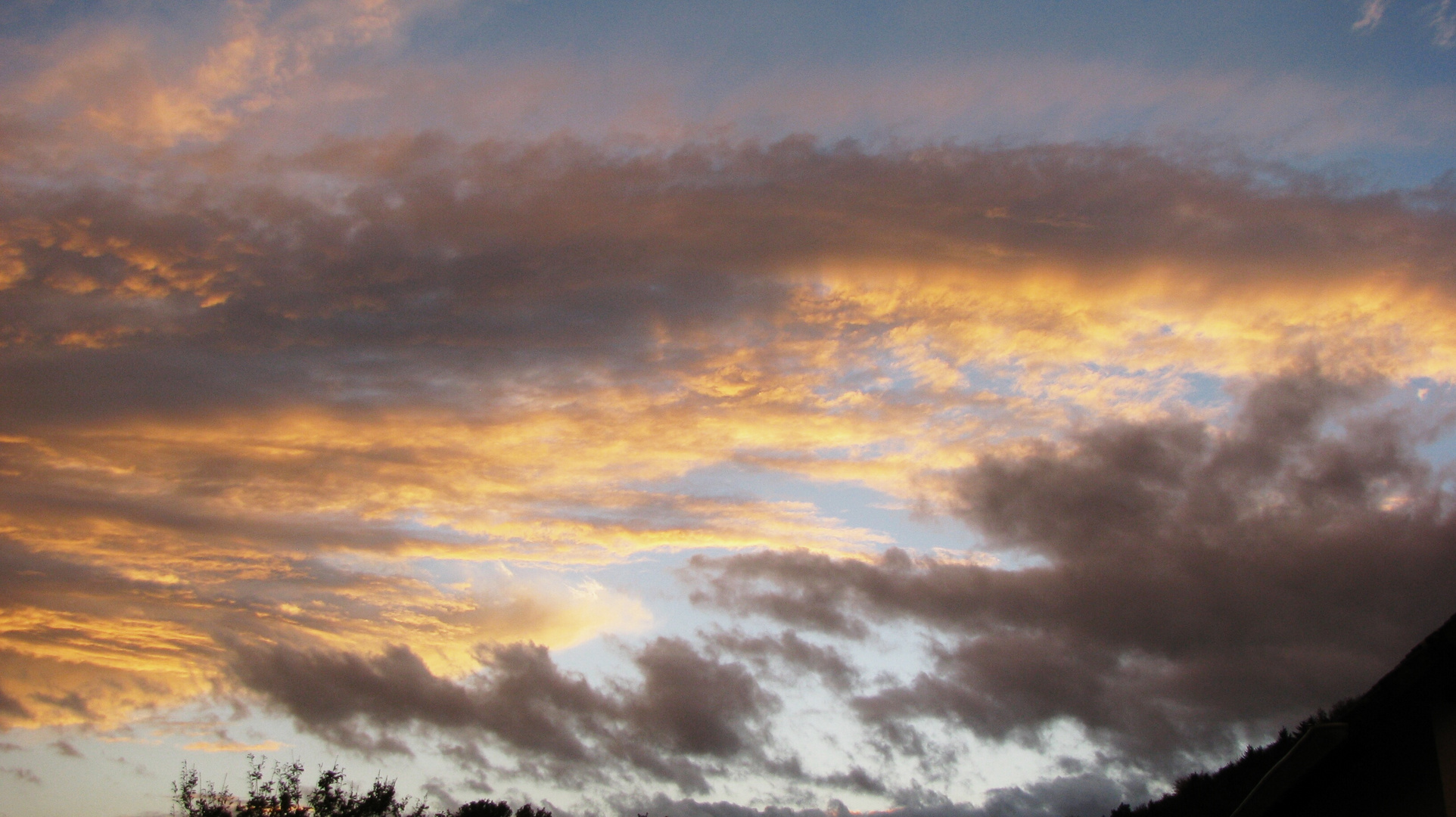 Lichtspiel mit Wolken