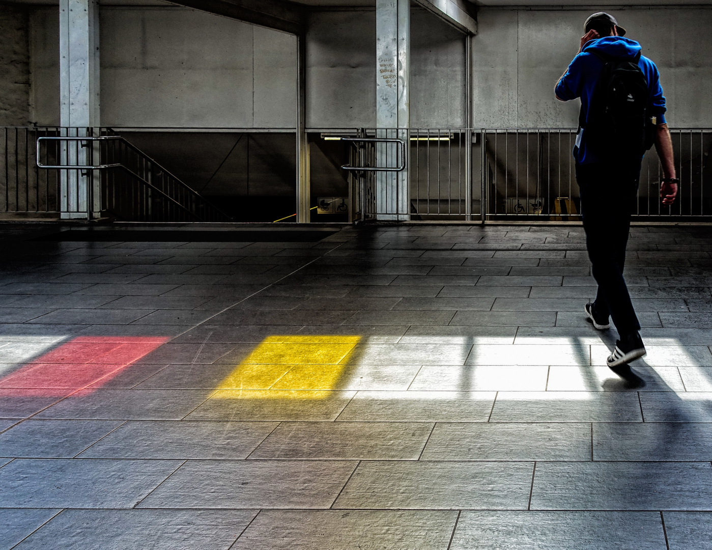 Lichtspiel U-Bahn