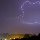 Lichtspiel über Bad Oeynhausen