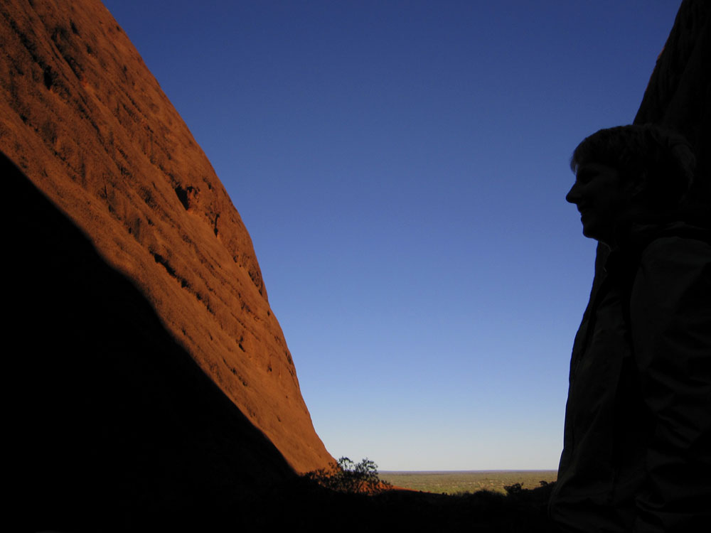 Lichtspielchen am Kata Tjuta