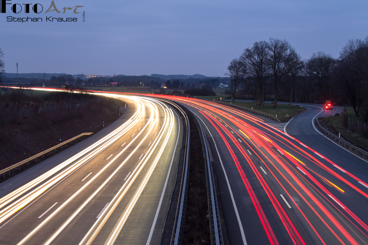 Lichtspiele 2013 - A2 bei Hamm