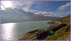 Lichtspiele am Bernina