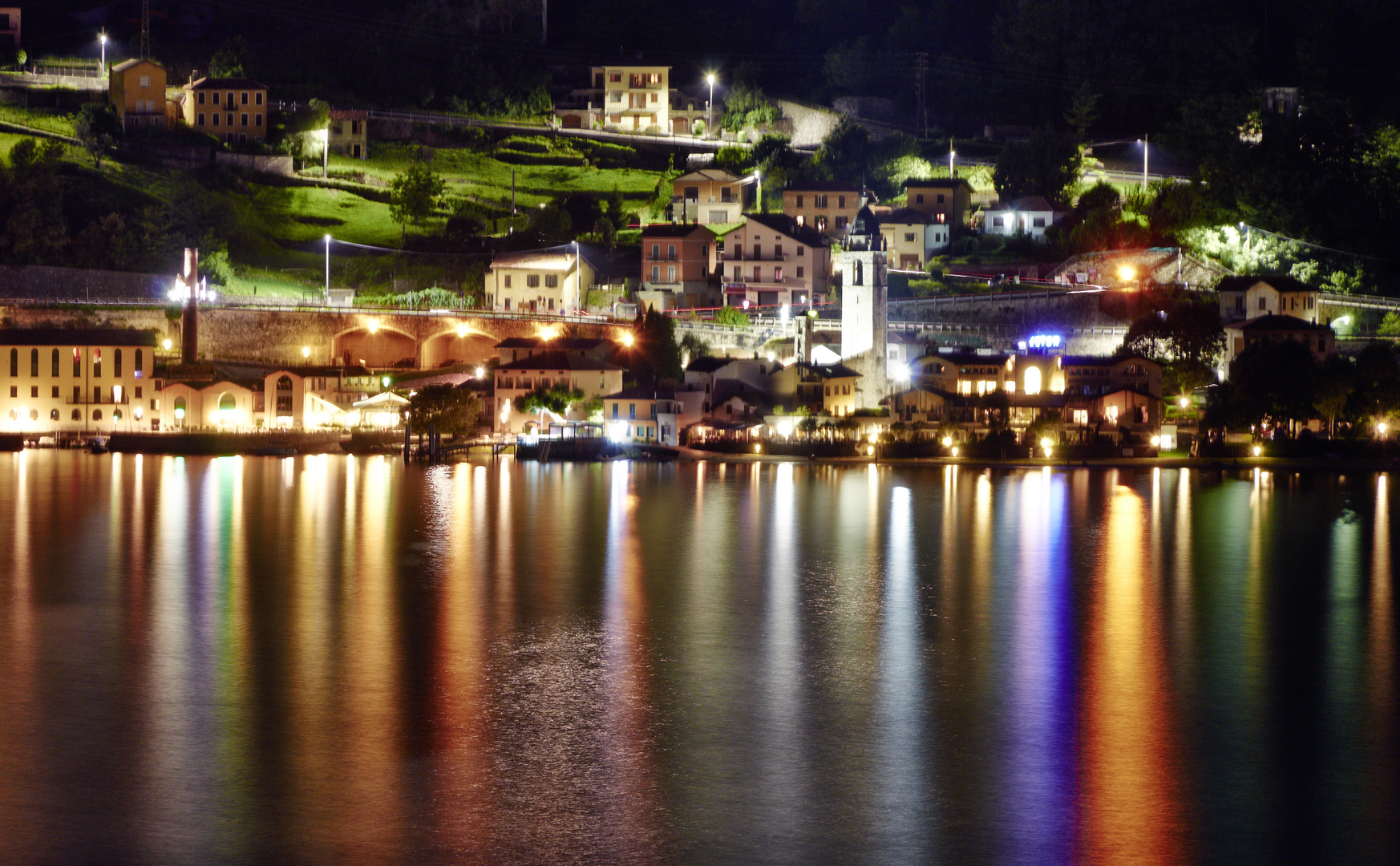 Lichtspiele am Lago di Como